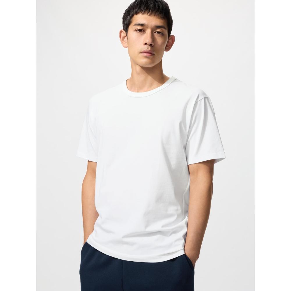Uniqlo Airism CoTTon Crew Neck T