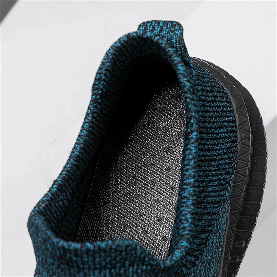 Men's Shoes Comfortable Light Sneakers Man Mesh Breathable Walking Shoes Casual Loafers Shoes Plus Size 46 Zapatillas De Deporte