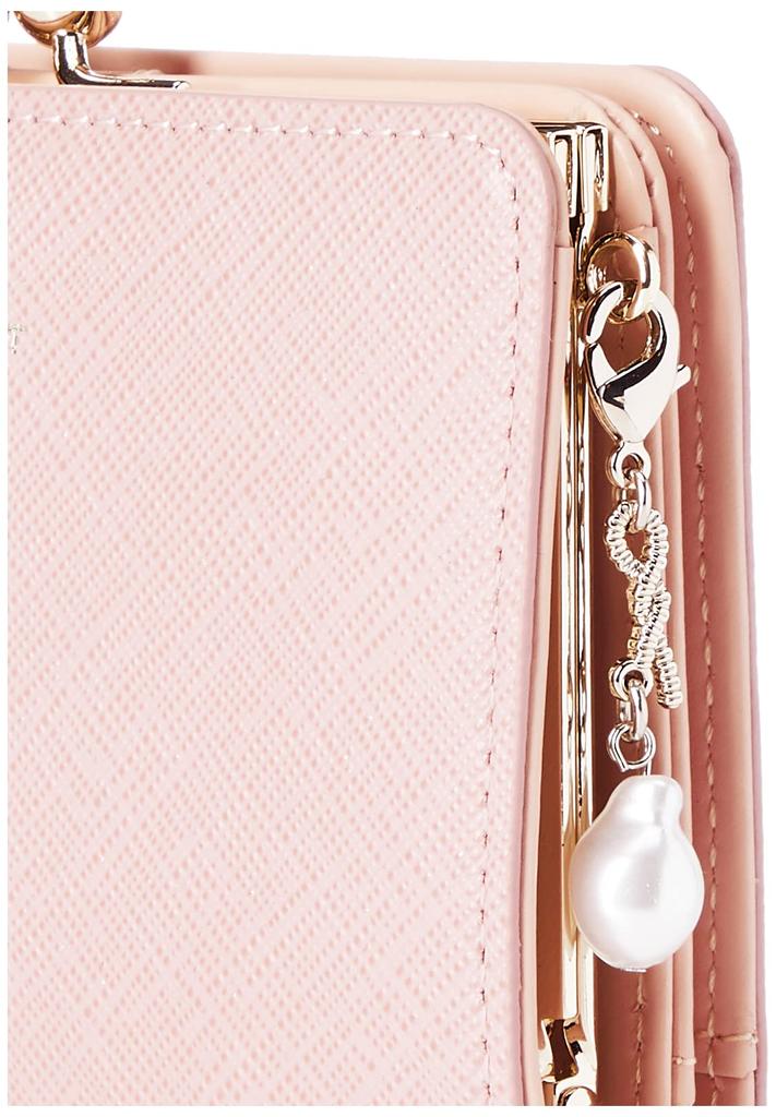 clasp wallet cowhide leather with ribbon motif JSLW3AS1 [Jill Stuart] Bi-fold [Gloria] Women's