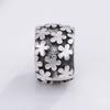 Sparkling Pavé Lines Beaded Clip Charm Charms Fit Originalbracelet Trinket Copper Charm Bead For Women Jewelry Trinket
