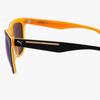 Puma Pu0088sk 002 Ripper Square Horn Rimmed Over Asian Fit Mirror Sunglasses