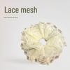 Ballet Style Lace Scrunchie Mesh Hair Tie for Women