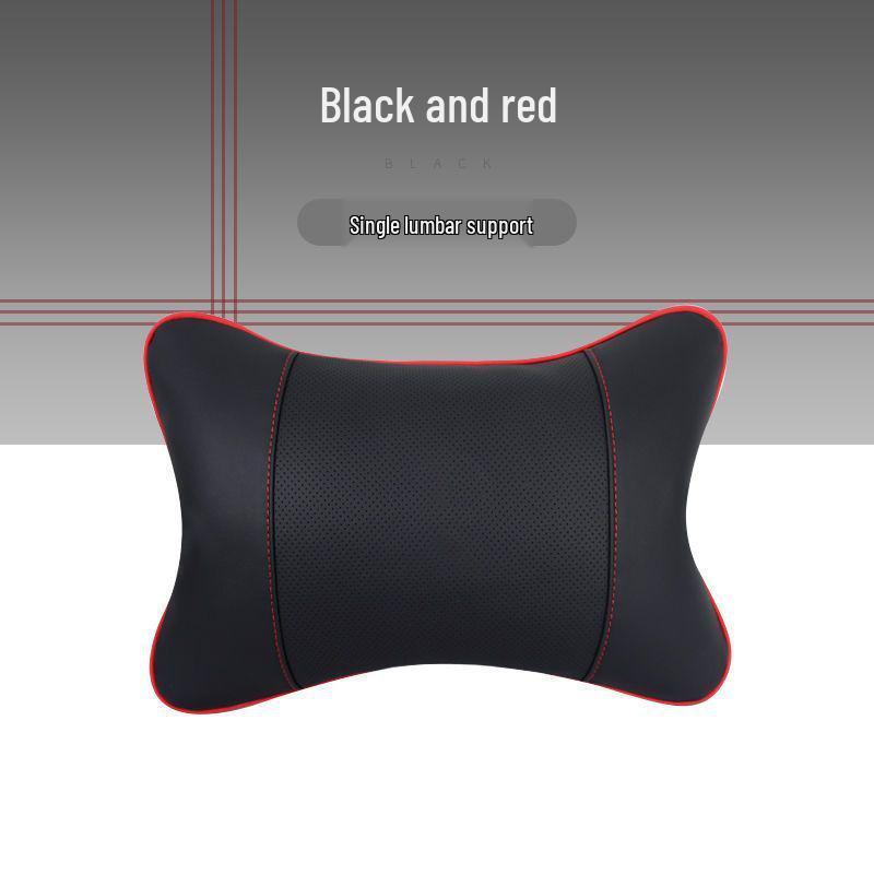 Zestaw poduszki pod kark na zagłówek samochodowy i poduszki lędźwiowej