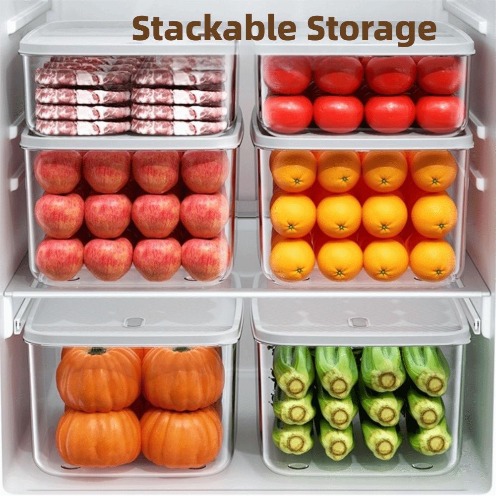 Food-grade Food Storage Boxes Sealed Design Snack Storage Boxes  Kitchen Storage