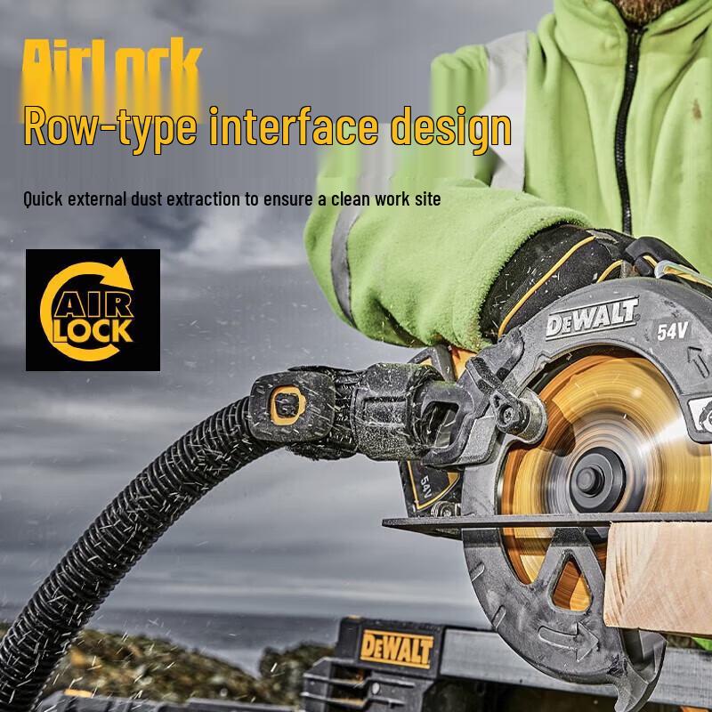 Dewalt 60V MAX Brushless 184mm Circular Saw Kit CN plug (adapter included)