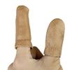 Protective Leather Finger Cots Cowhide Thimble Sleeves Classic Fingertip Guards for Hand Made Accessories