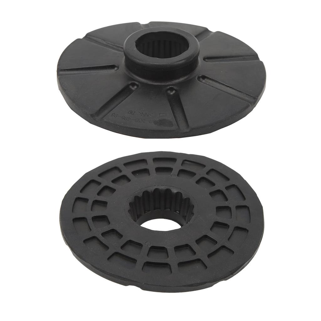 1Pair Rear Suspension Spring Support 90538496 Shock Absorption Coil Spring Seat Damper Suspension Replacement for Opel