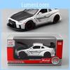 Gtr Alloy R35 Car Model 132 With Light Sound Open Doors For Gift Kids