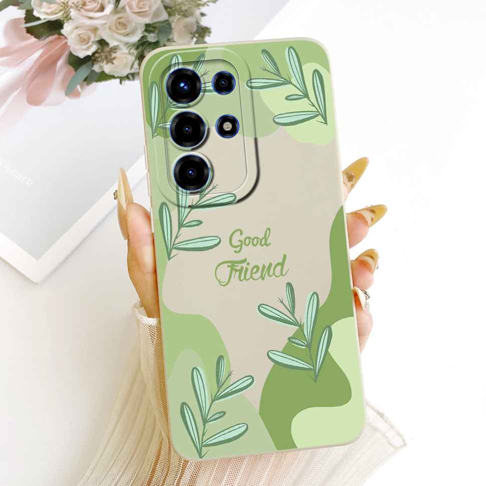 For Itel S26 Ultra Case Floral Silicone Soft Casing New Shockproof Back Cover For Itel S26 Ultra / Super 26 Ultra / S688LN Cover