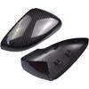 Hacreyatu Rearview Mirror Cover Left Right Side Mirror Covers Caps Compatible with VW Golf 6 GTI MK6 2009-2014 Door Wing Mirrors case tools Trim