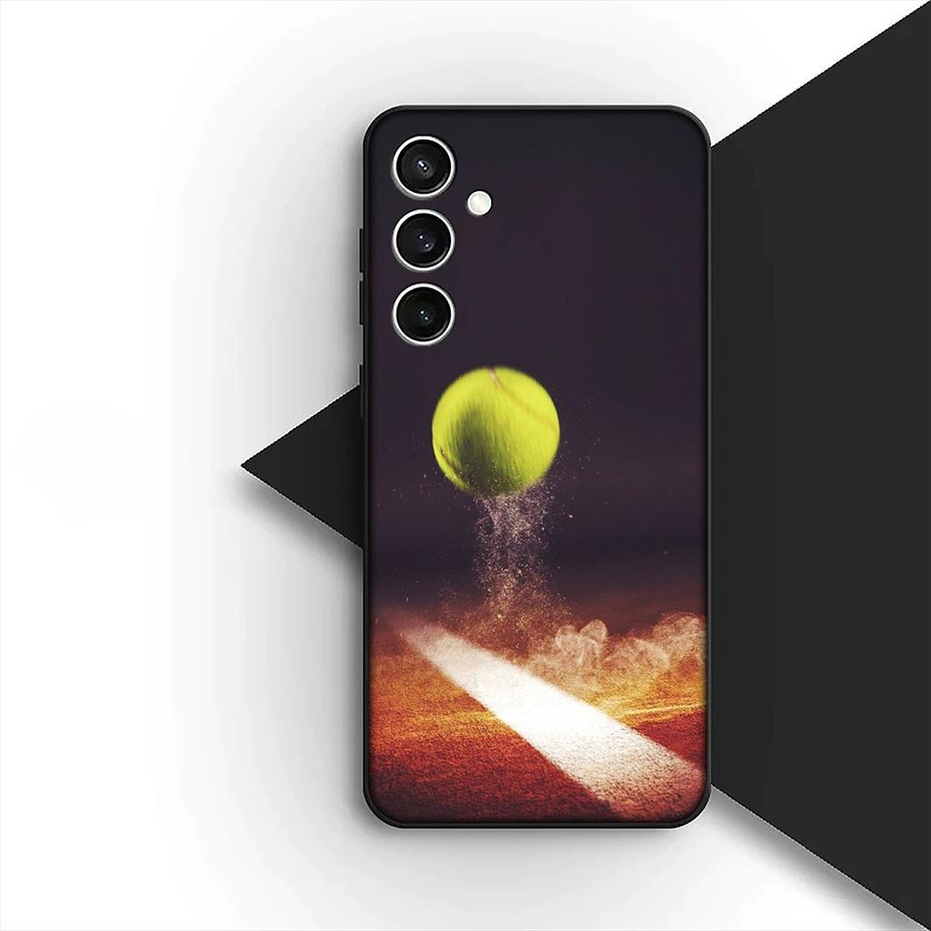 Tennis Ball Fan Silicone Cover for Samsung Galaxy S10 Lite S8 S9 Plus A33 A34 A31 70 A71 A72 Note 20 9 8 Coque Phone Case