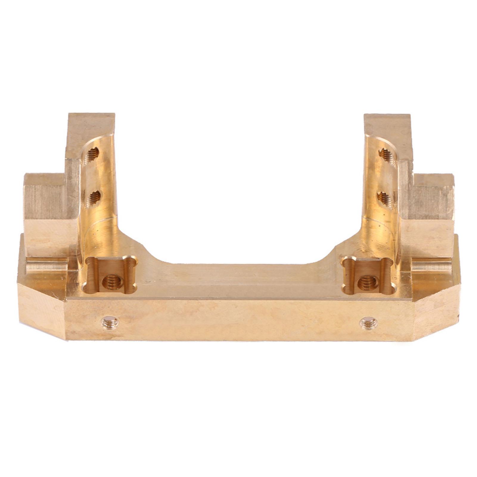 

Model Vehicle Accessory Brass Front Bumper Mount for Traxxas RC Crawler Car