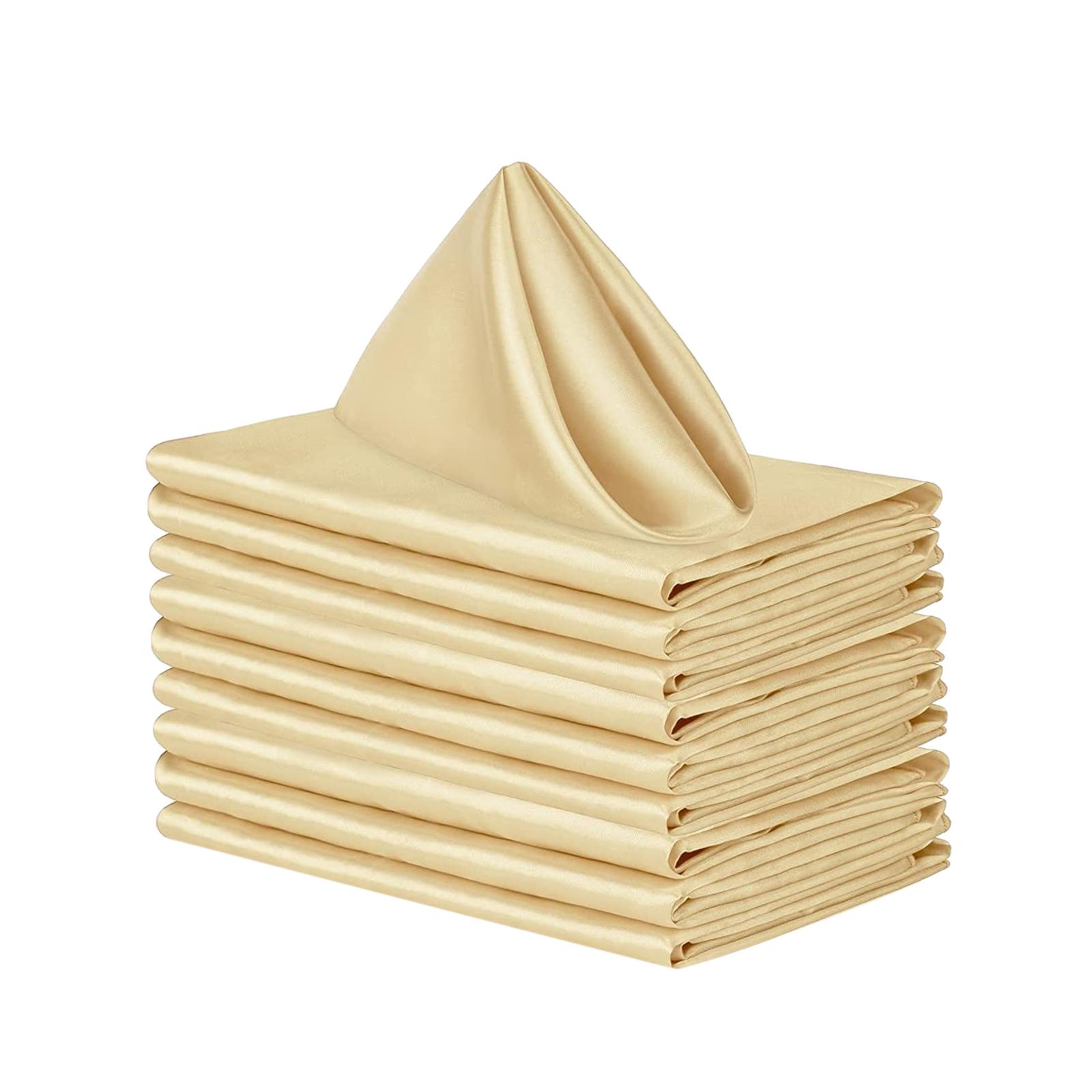 10x Weddings Party Napkins Portable Elegant for Events Banquets Weddings
