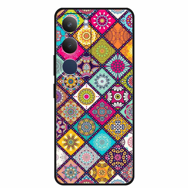 For Vivo Y29 5G Case Cool Game Console Painted Soft Silicone Back Cover for Vivo Y 29 5G TPU Protective Bumper Coque Vivo Y29 5G