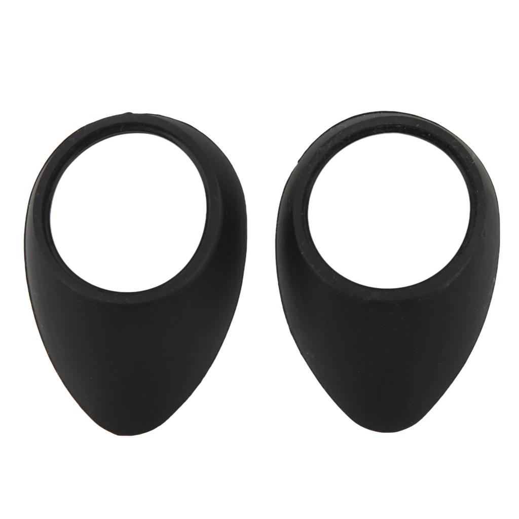 2pcs Rubber Eye Cups 27mm Inner Diameter Foldable Eyepiece Cover for Microscope Ocular Instrument Telescope