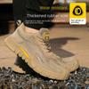 Labor Insurance Shoes Men's Steel Baotou Anti-smashing and Anti-piercing Lightweight Wear-resistant Soft-soled Breathable Work Shoes