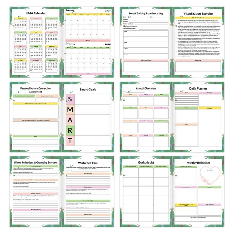 2026 Travel Organizers Schedule Planner With Monthly Weekly Layouts Lightweight Practical For Students & Professional