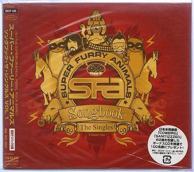CD SUPER FURRY ANIMALS - Songbook EICP438 EPIC 2004 Japan ObiRock Used