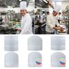 20PCS Non-Woven Chef Hats White Cooking Accessories High Quality Chef Cap  Cooking