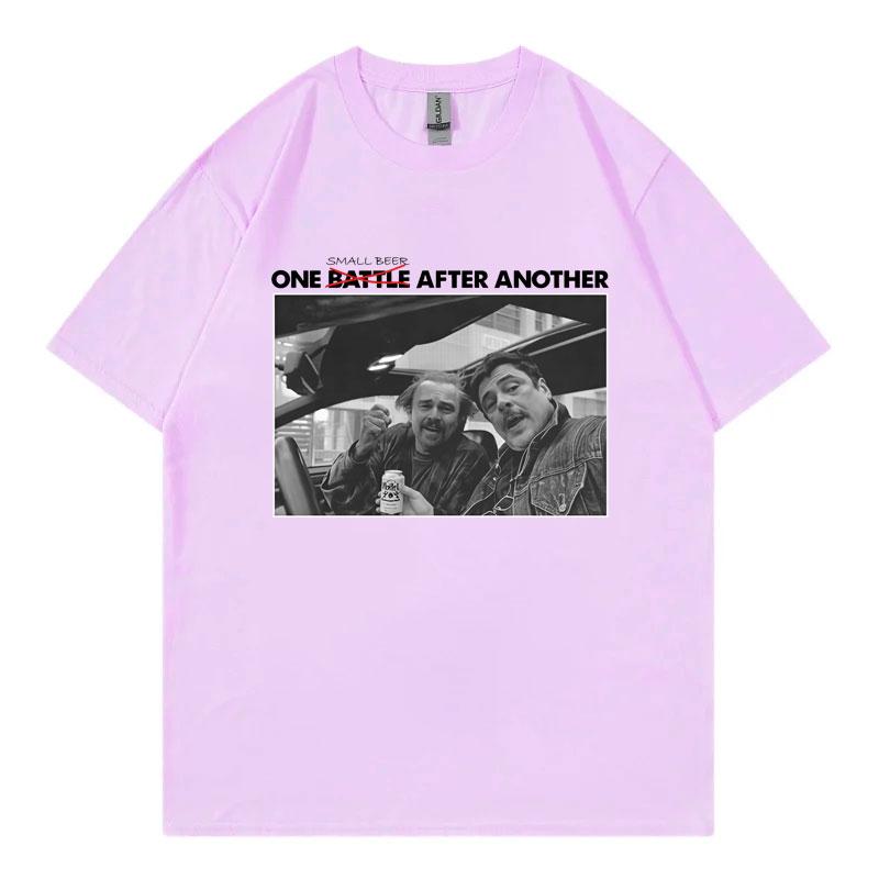 

One Small Beer After Another Funny Meme Graphic T Shirts Vintage Fashion Short Sleeve Tshirt Unisex Casual Loose Cotton T Shirt 4XL