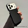 iPhone 17 Pro Max Case: Contrast Color, Drop-proof Liquid Silicone Imitation