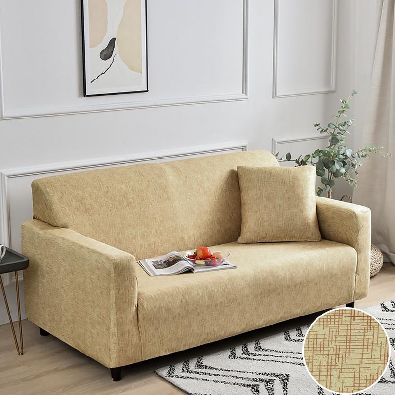 Printed Sofa Covers for Living Room Elastic Corner Couch Cover L Shaped Chaise Longue Slipcover Furniture Protector 1/2/3/4 Seat