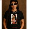 Queen Of Soul Diva T Shirt Vintage Ink Style Back To Black Energy For Music Lovers Amy Iconic Female Tee Vintage Soft
