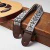 Leather Guitar Strap Acoustic Bass Strap  Bass Acoustic Electric Guitar Ukulele Instruments