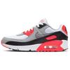 Nike Air Max 90 Grade School 'Infrared' 2020 (Unisex) White / Black / Cool Grey / Radiant Red Kids' Running Shoes DC8334 100
