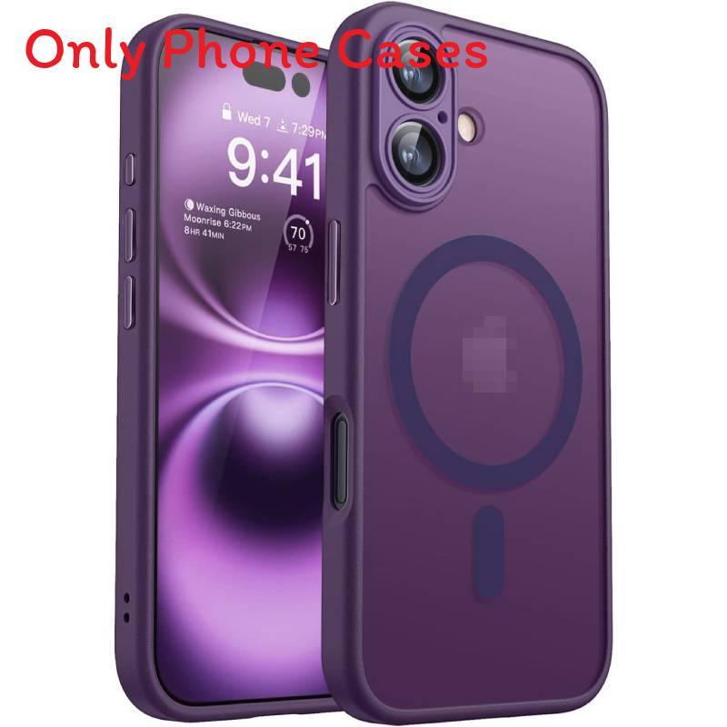 Magnetic Slim Protective Case With Sandblasted Matte Finish For Anti Fingerprint And Shock Absorption