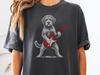 Schnoodle Rock T-Shirt: Guitar Music Lover Tee, Schnoodle Mom or Dad Gift Shirt, Funny Rock Dog Style