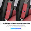 For Ford Car Styling Seat Belt Shoulder Cover Neck Protector Auto Interior Accessories Focus Mk2 Mk3 Mk4 Fiesta Ranger Mondeo