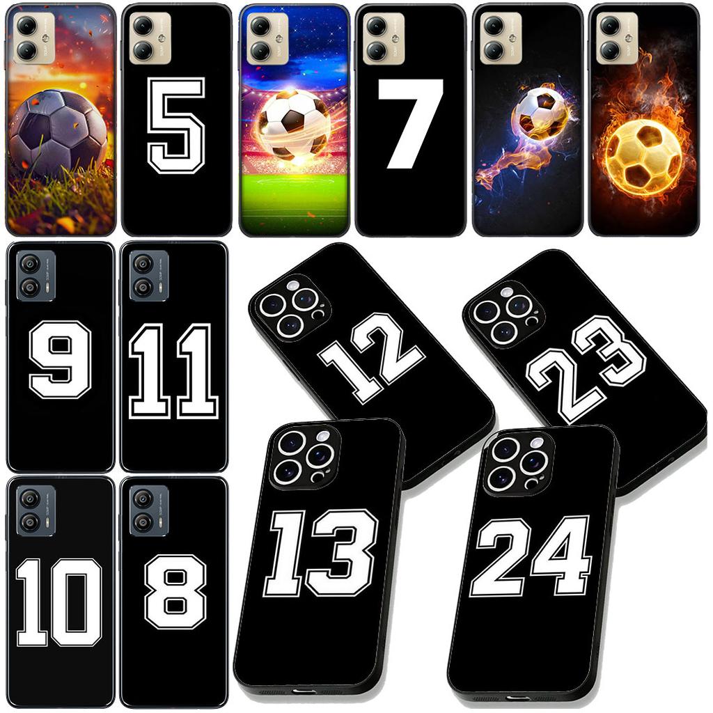 Number Football Basketball Lucky 7 8 10 23 Phone Case for Samsung Galaxy S22 S21 S20 FE Ultra Plus A35 A36 A37 A33 A34 A04 A71