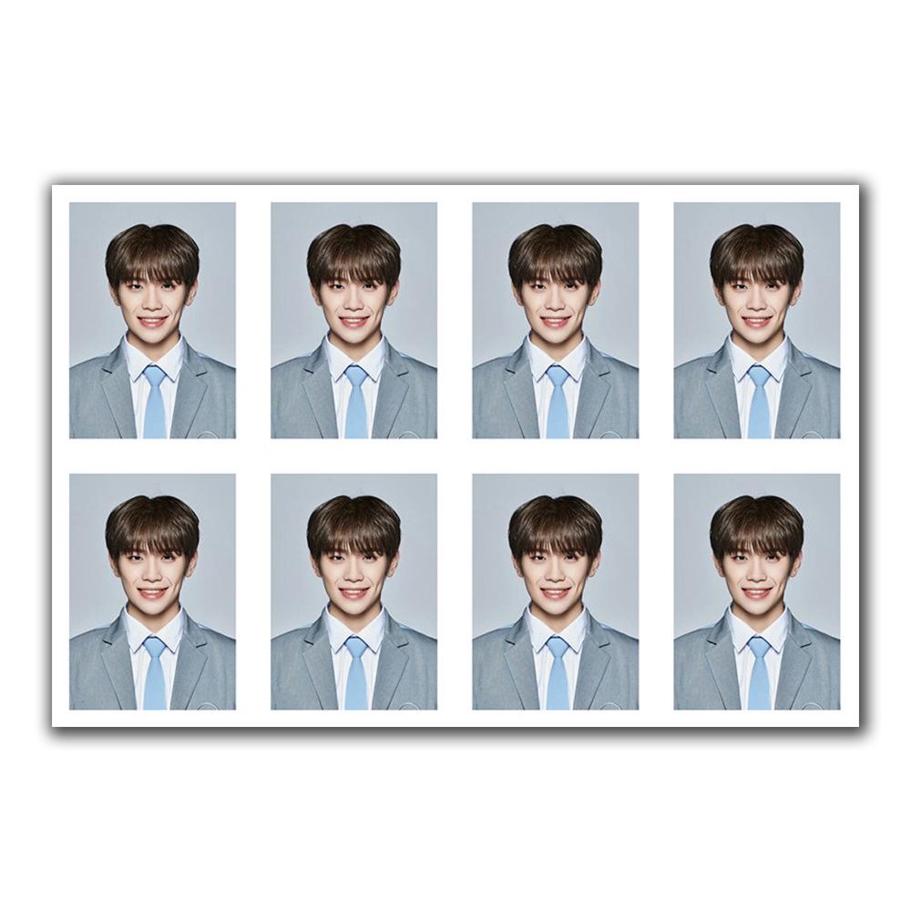 ZB1 Boys Planet Group Photo Merchandise - One-Inch ID Photo