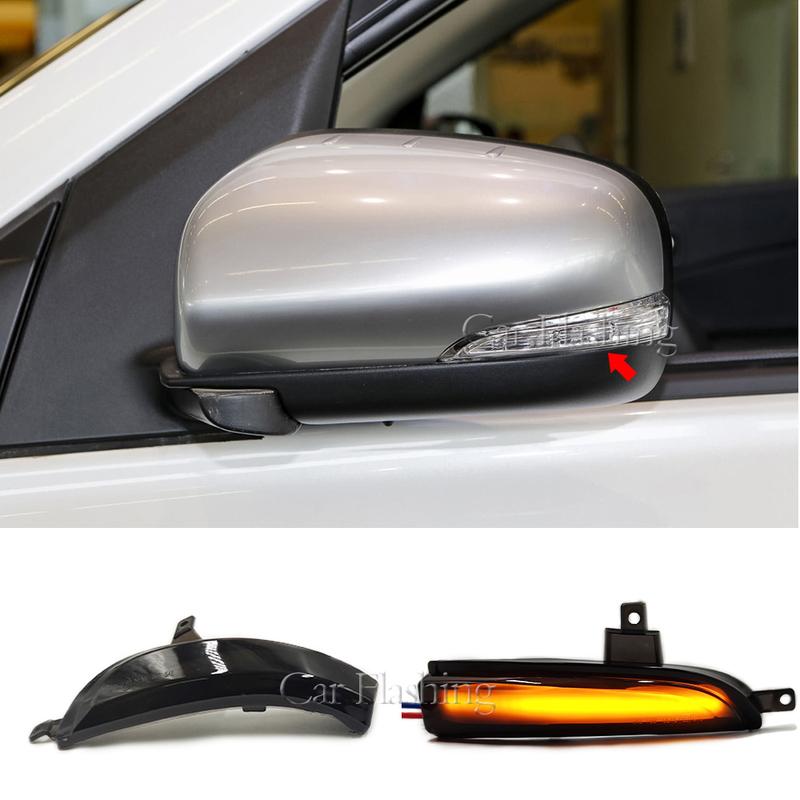 Dynamic Turn Signal For Renault Koleos HY 2011 2012 2013 2014 2015 2016 2017 1st Gen LED Strip Light Rearview Mirror Lamp