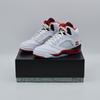 HQ7978-101 Nike Air 5 Retro OG Fire Red Schwarze Zunge 2025 (Herren-)