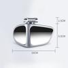 Car Rearview Mirror Blind Spot Mirror For Car Front Rear Wheels Wide Angle Reverse Parking Auxiliary Tool Accessories