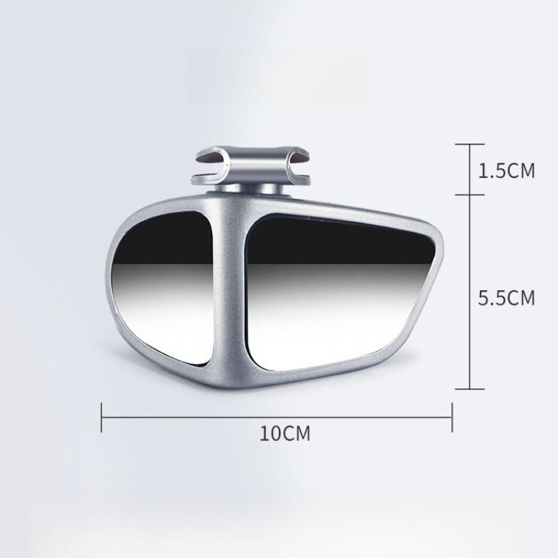 Car Rearview Mirror Blind Spot Mirror For Car Front Rear Wheels Wide Angle Reverse Parking Auxiliary Tool Accessories