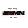 Toyota GRMN Metal Rear Emblem for Levin Reiz GR Cars - Custom Logo Sticker Modification