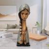 Cute Praying Girl Figurine, Inspirational Office & Home Decor Ornament