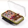 New ABS Fishing Tackle Box Portable Double Compartments Lure Hook Baits Pesca Accessory Plastic Baits Tackle Boxs