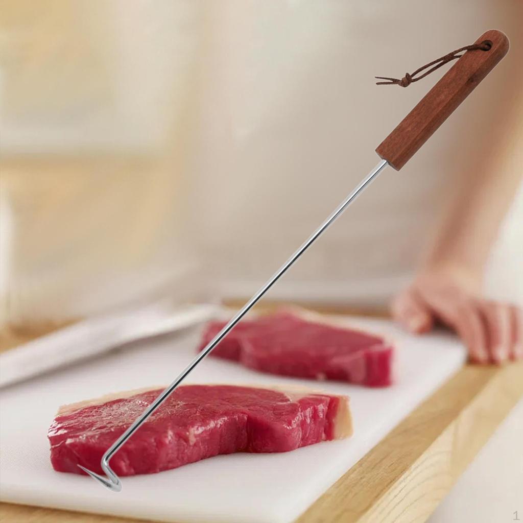 Stainless Steel BBQ Grill Flipping Tool