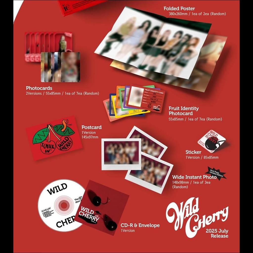 ICHILLIN' [WILD CHERRY] 4. Mini-Album