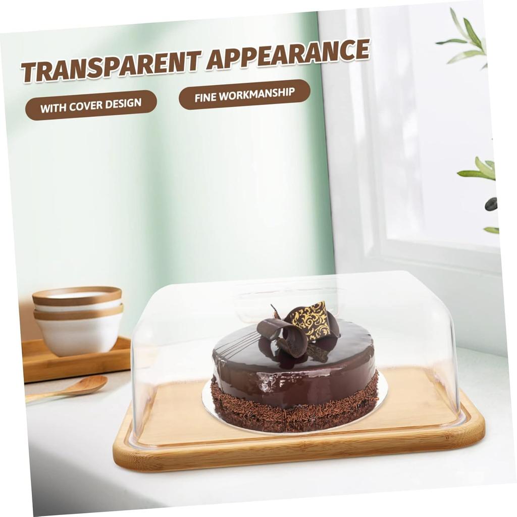 1 Set Kuchenständer Domdeckel Kuchenplatte Desserts Partys Hochzeiten Küchenausstellung