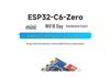 ESP32-C6 Mini WiFi 6 Dev Board with Dual Processor & Optional Bluetooth 5, Yellow Pin Headers Soldering Available