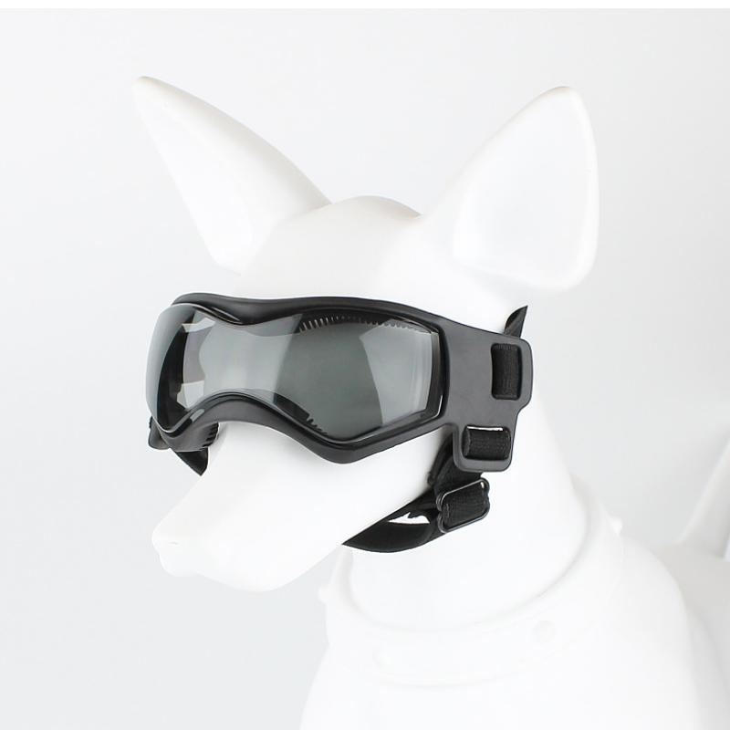 Occhiali da sole per cani di piccola taglia, Facili da indossare Occhiali da sole per cani piccoli, Regolabili Protezione UV Occhiali da sole per cuccioli Accessori per cani piccoli e medi