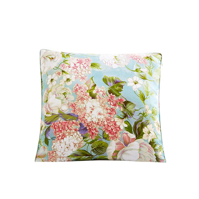 FU AN NA Pure Cotton Square Throw Pillow 50*50cm