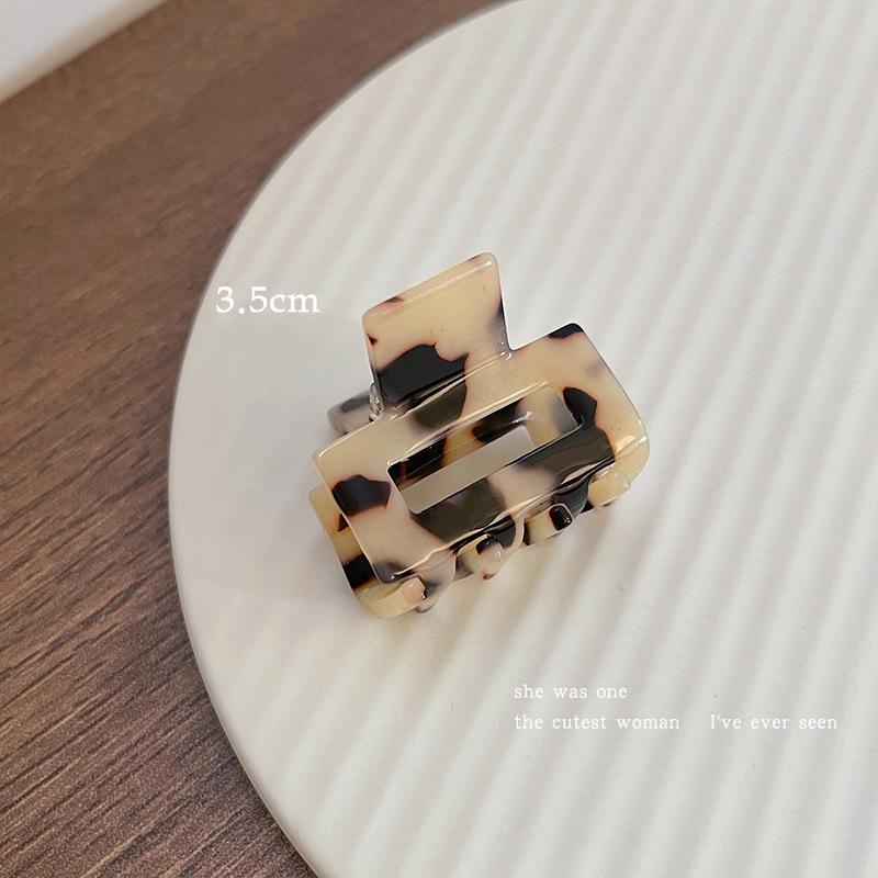 

Зажим для волос «Клетка» высокого класса для женщин - Маленький размер, Идеально подходит для высоких хвостов и летних причесок