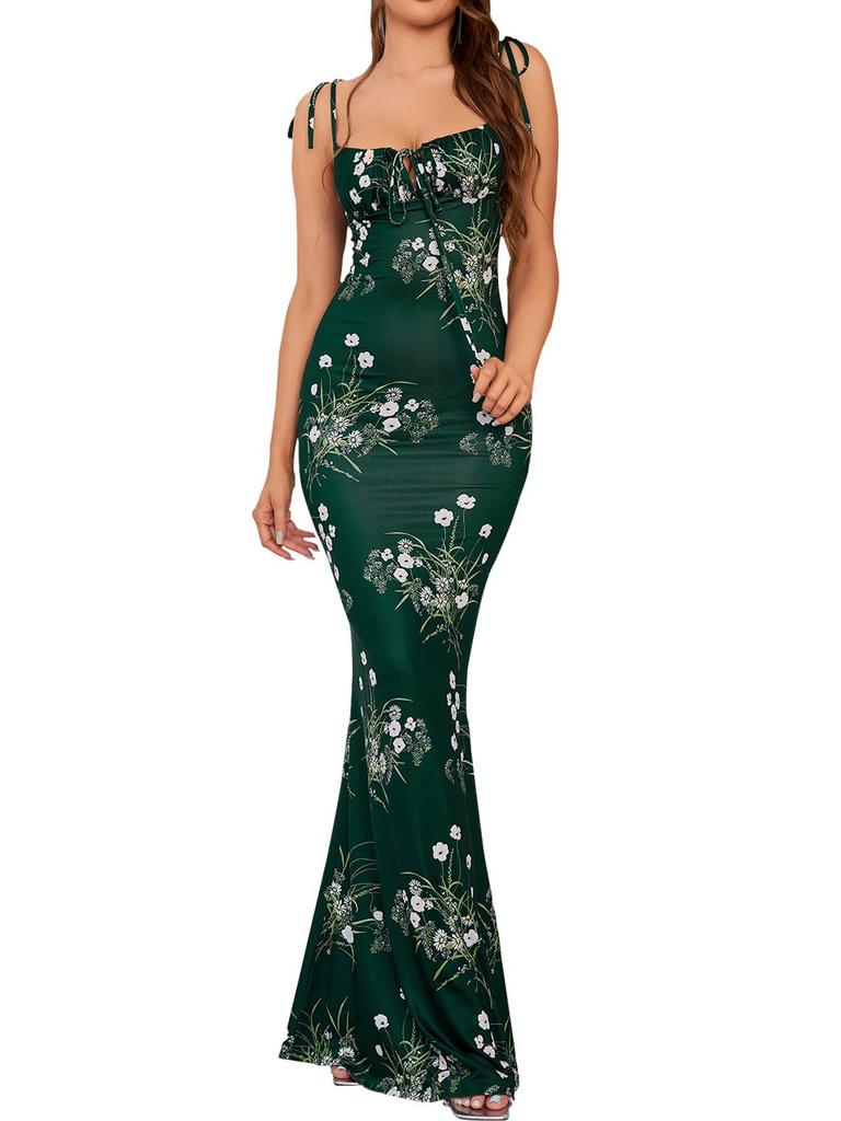 2024 Trending Sleeveless Lace-Up Bodycon Dress - Slim Fit & Sexy