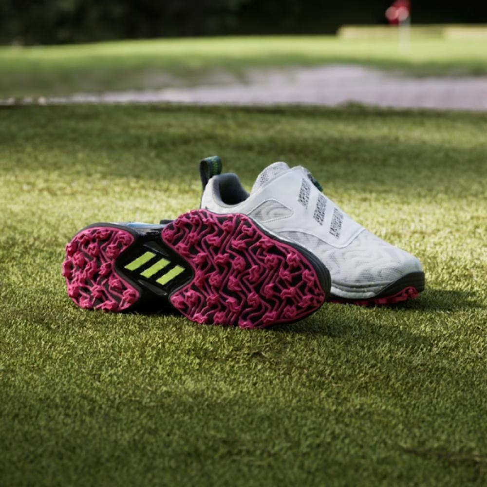 AdidaS Golf AdidaS Men S Golf ShoeS Gray Pink Code chaoS Ig8751